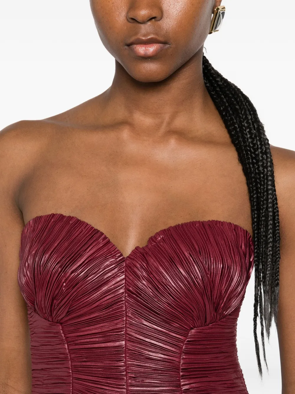 Cult Gaia Nella mini-jurk Rood