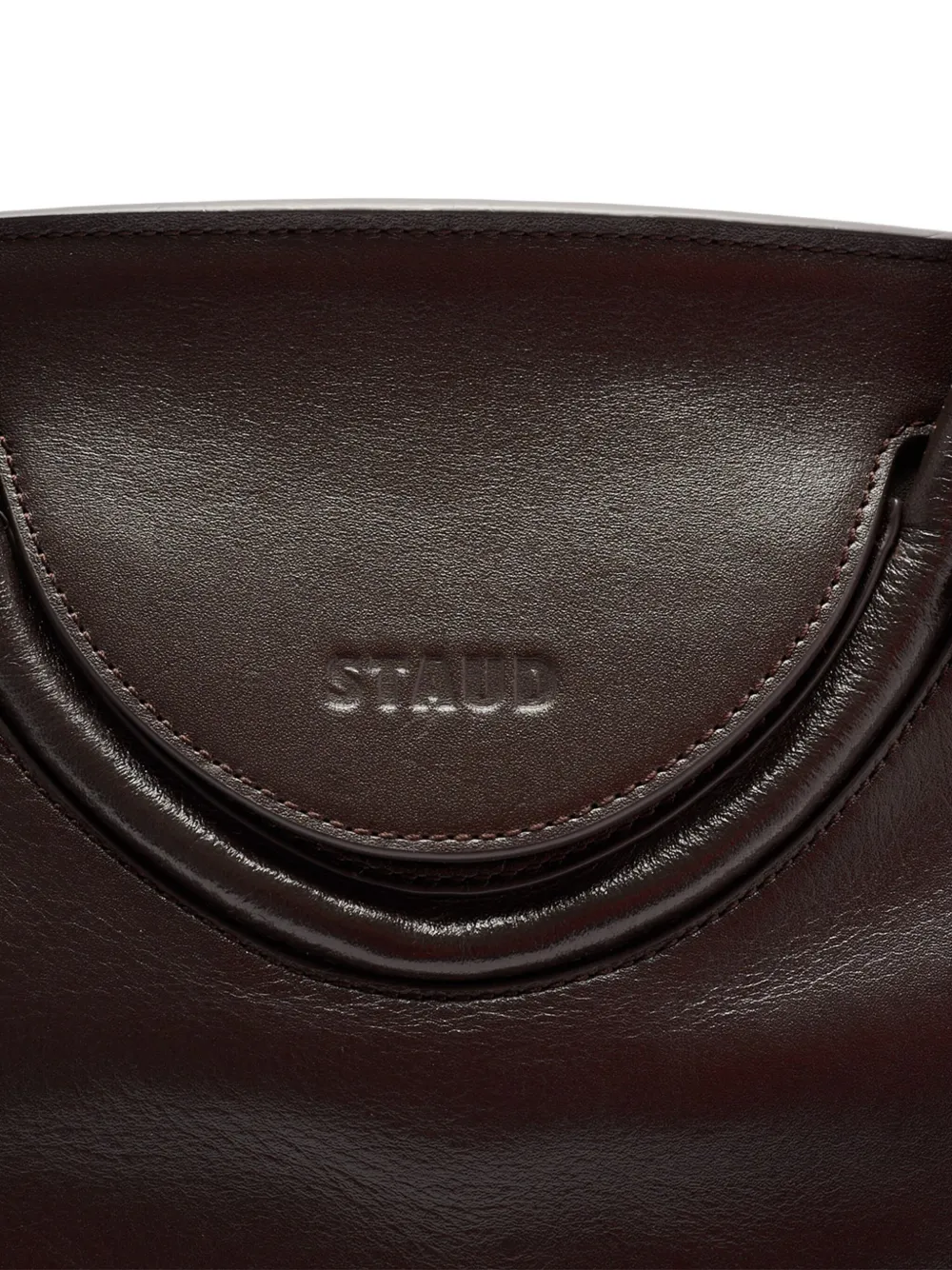 Staud Maude Tote Bag In Brown