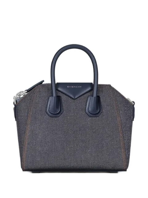 Givenchy mini Antigona bag in denim