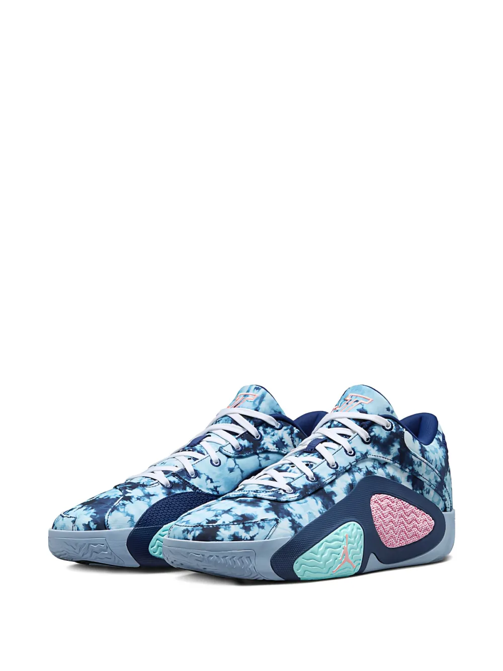 Jordan Tatum 2 GPX sneakers met tie-dye print Blauw