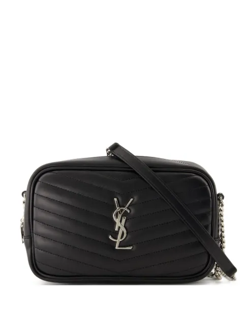 Saint Laurent mini Lou chevron logo shoulder bag