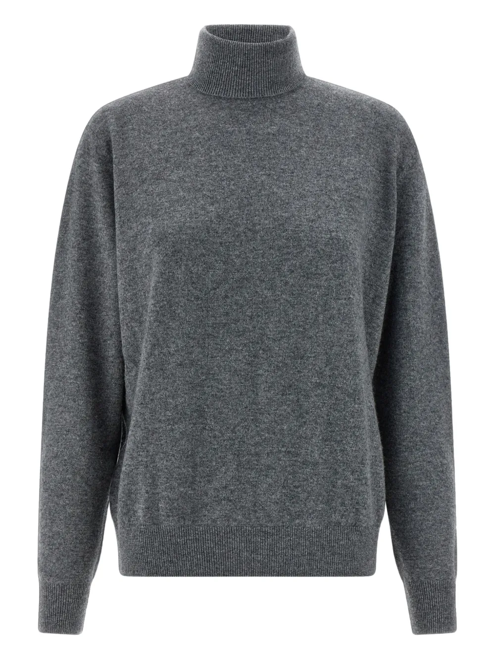 Entire Studios Concrete Turned-up High-neck Sweater In Gray