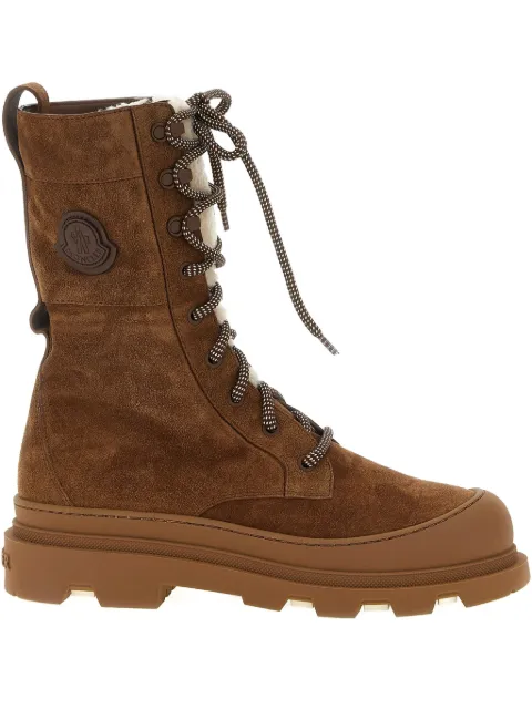 Moncler Vera shearling lace-up High boots