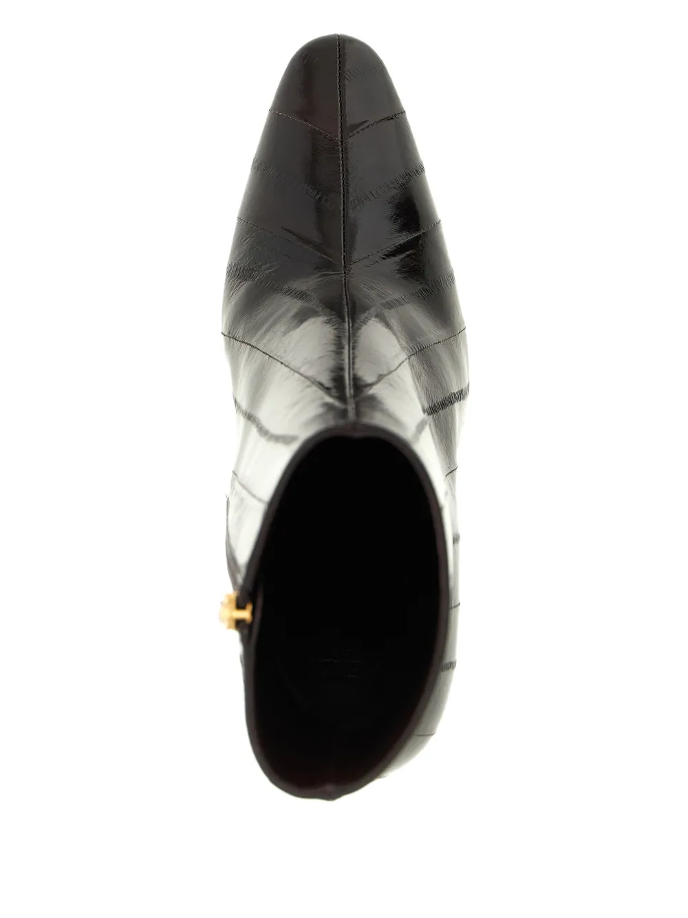 FENDI Arco leather ankle boots Zwart