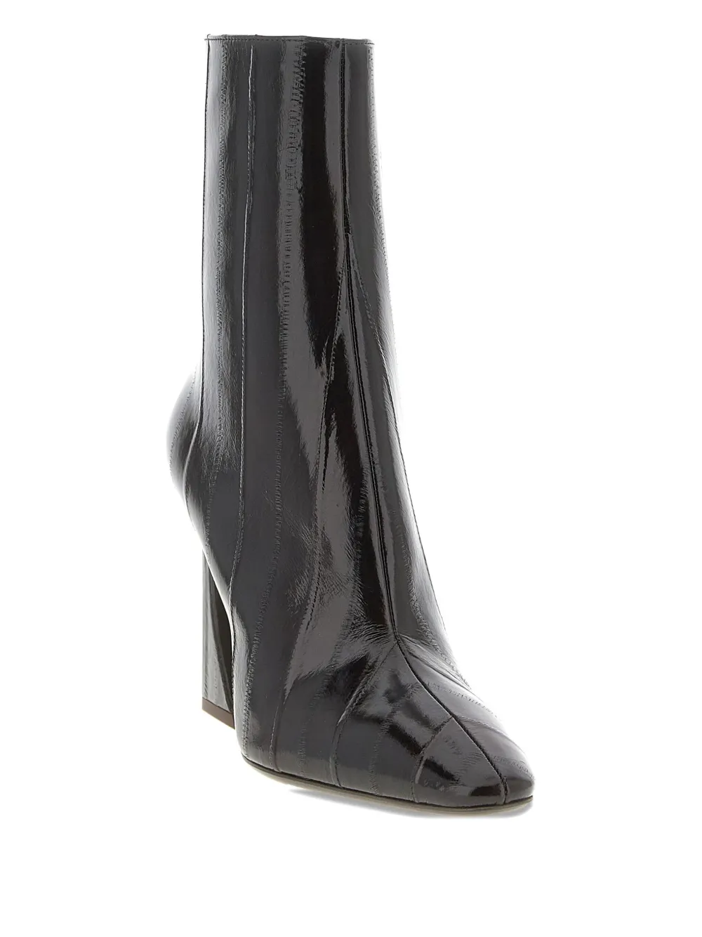 FENDI Arco leather ankle boots Zwart