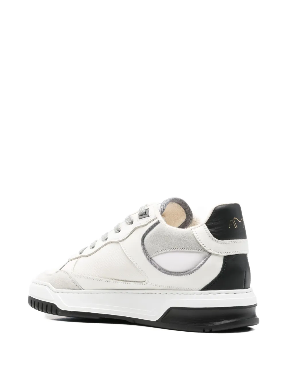 Ama Brand Sneakers met ster-applicatie Wit