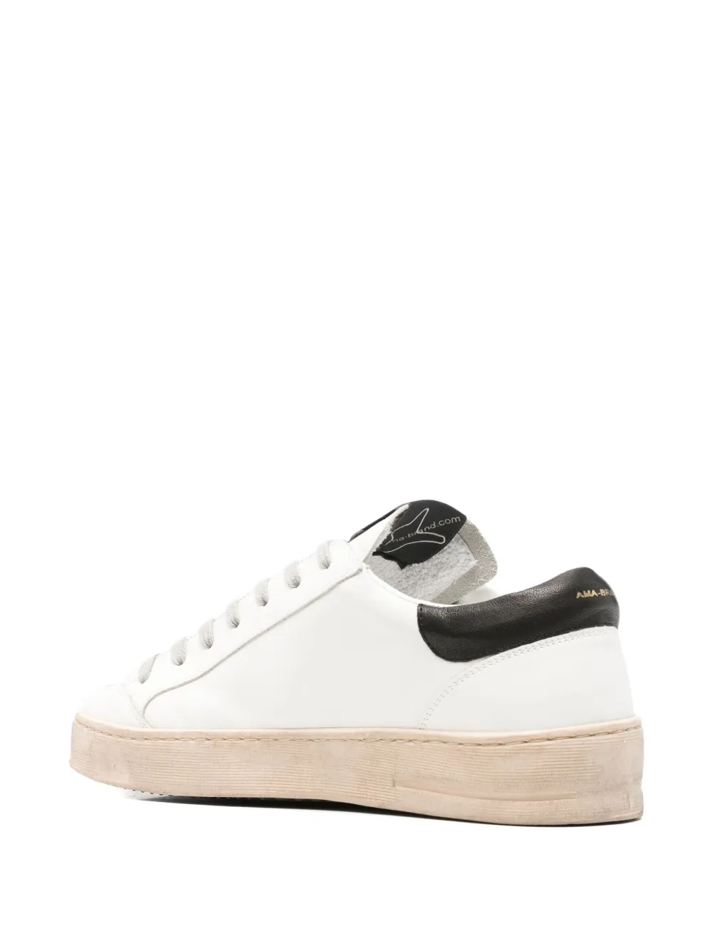 Ama Brand Deluxe sneakers met ster-applicatie Wit
