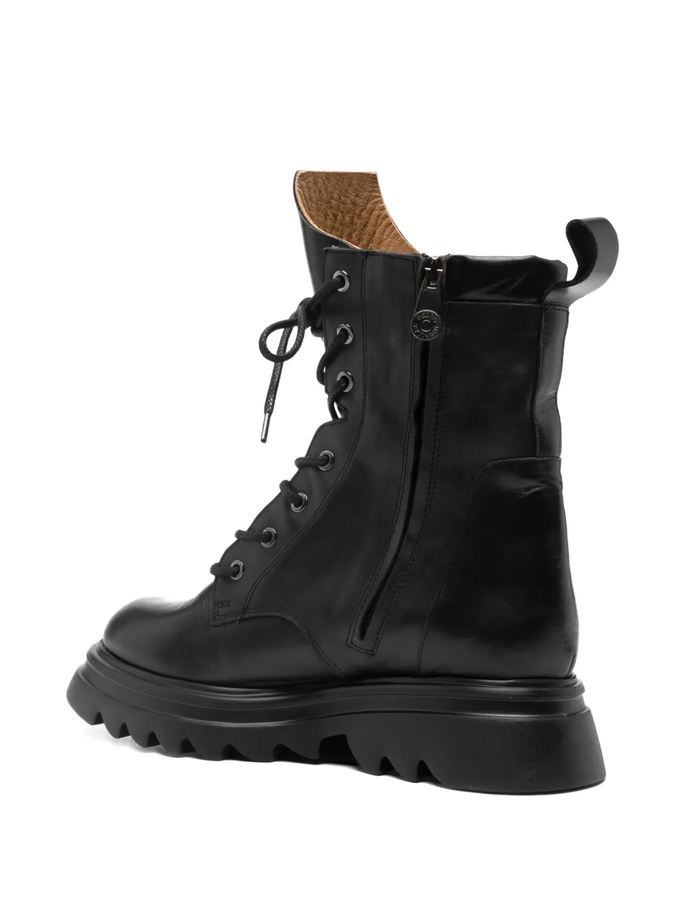 Pedro Miralles Veterlaarzen met chunky zool Zwart