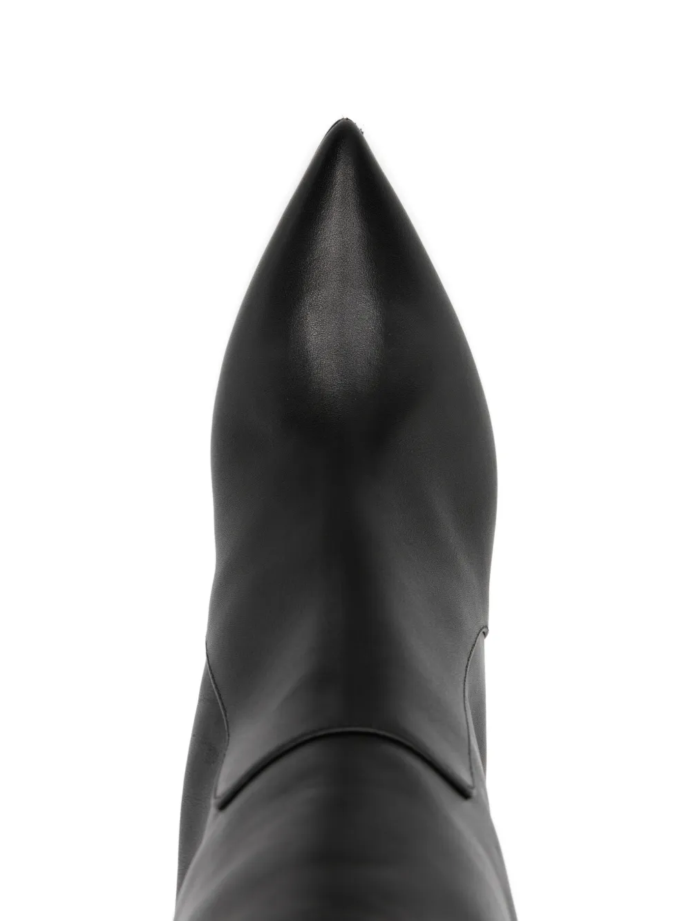 Fabio Rusconi 90mm Pointed-toe Knee-high Boots In Black