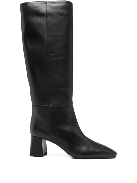 Fabio Rusconi square-toe heeled knee-high boots