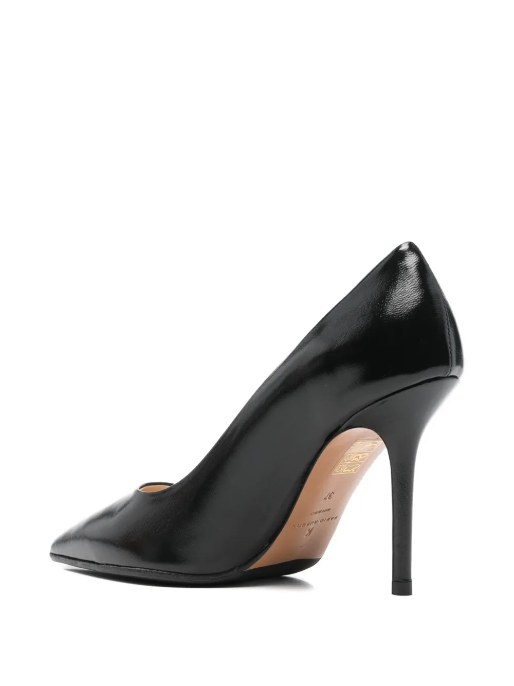 Fabio Rusconi Pumps met spitse neus Zwart