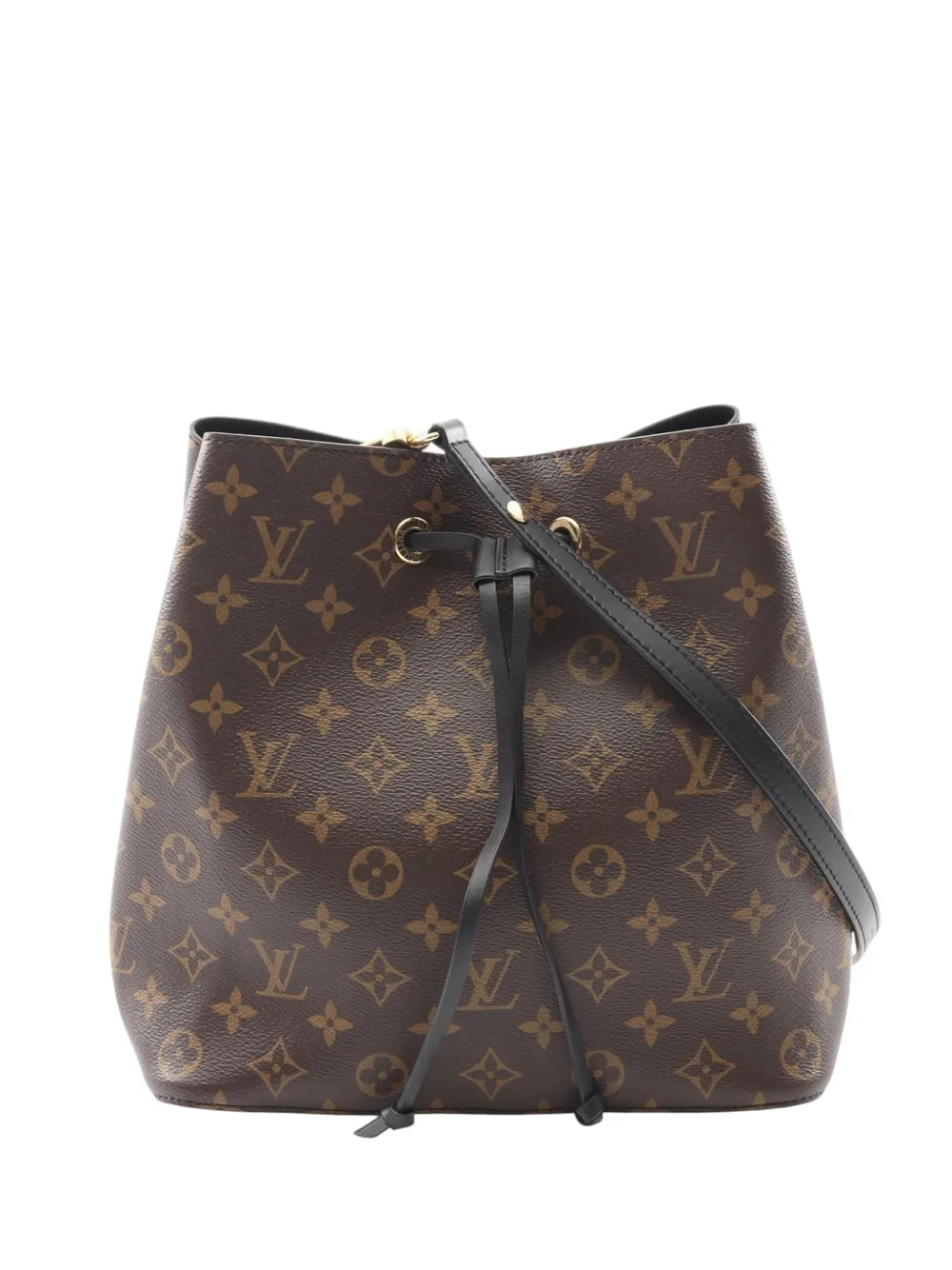 Louis Vuitton Pre-Owned 2018 モノグラム ネオノエ MM バケットバッグ - ブラック Louis Vuitton Pre-Owned 2018 モノグラム ネオノエ MM バケットバッグ - ブラック