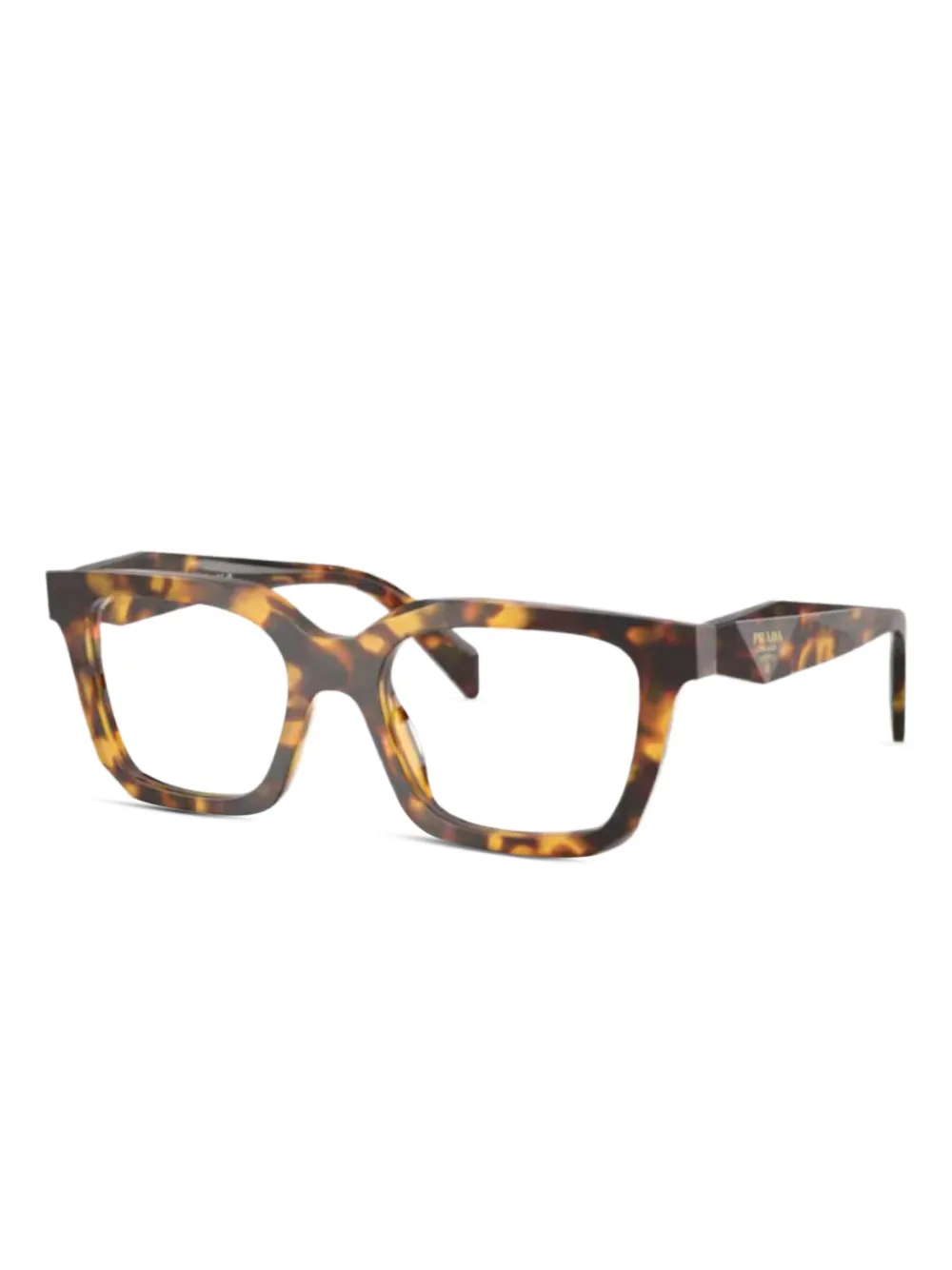 Prada Eyewear square-frame glasses | Brown | Image 1