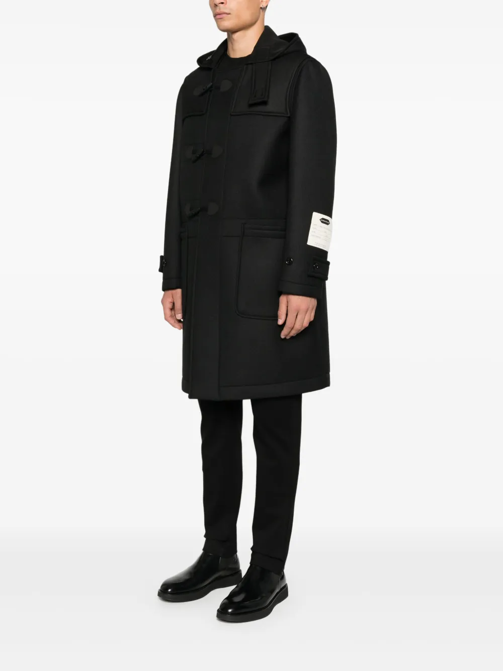 New York Resident Jas met capuchon Zwart