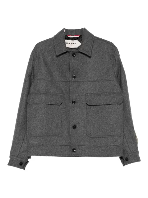 New York Resident collared overshirt
