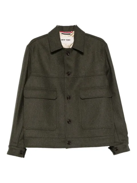 New York Resident collared overshirt