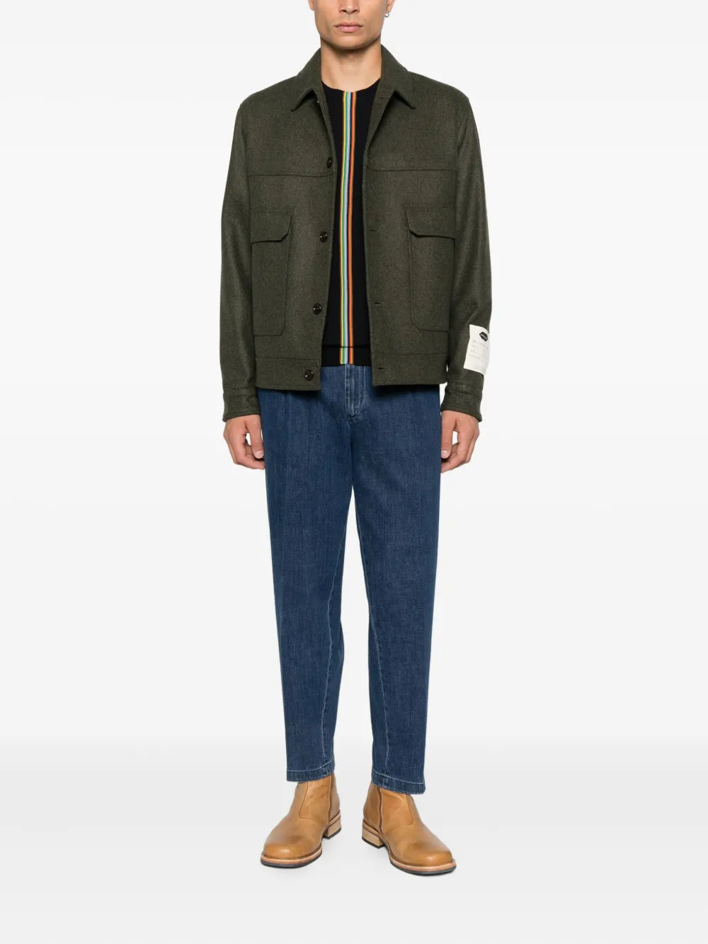 New York Resident collared overshirt | Shirt Jackets | Image 2