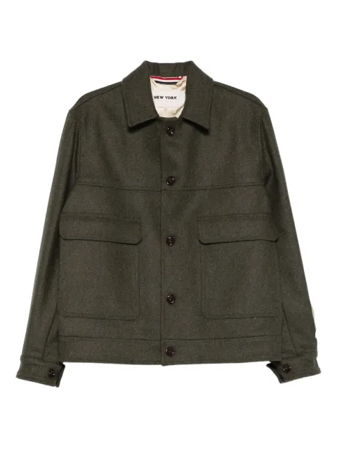 New York Resident collared overshirt