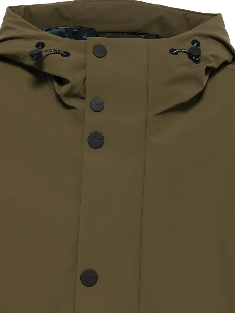 RRD Jack met capuchon en rits Groen