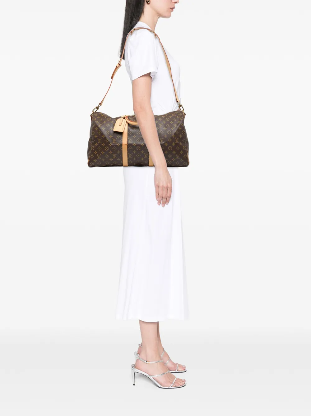 Louis Vuitton Pre-Owned 2000 Monogram Keepall Bandouliere 50 travel bag | Pre-Owned | Image 2