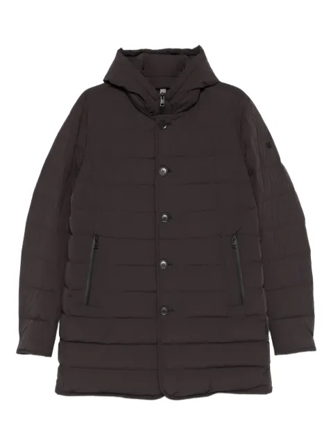 Duno button hooded jacket