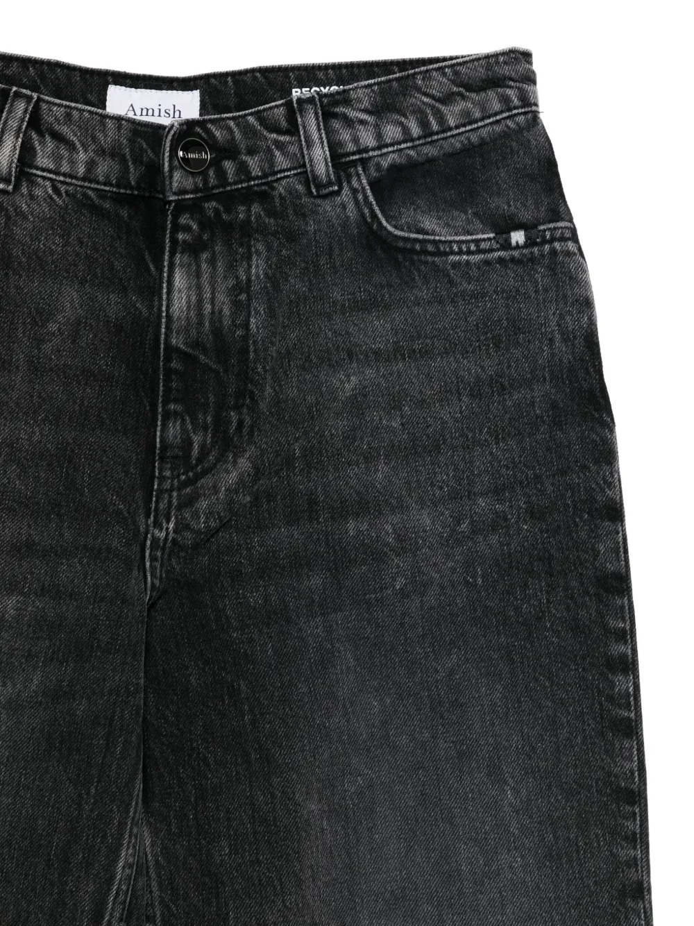 Amish Denim Jeans In Black
