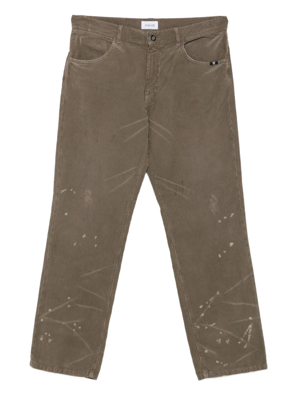 AMISH corduroy denim | Brown | Image 1
