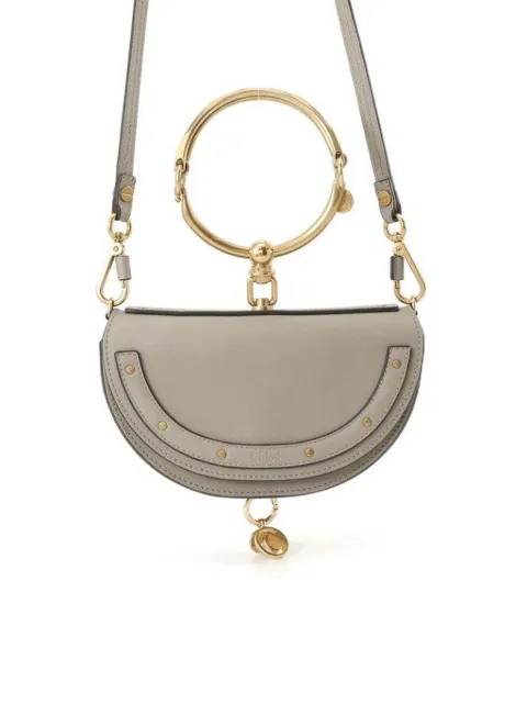 Chloé Pre-Owned 2017-2025 Leather Nile Bracelet Minaudiere satchel