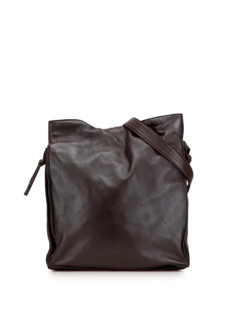 Loewe Pre-Owned 2000-2025 Nappa Flamenco Drawstring crossbody bag