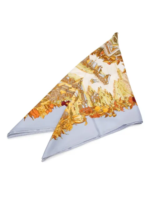 Hermès Pre-Owned mascada Au Pays de Cocagne de seda 2000-2025
