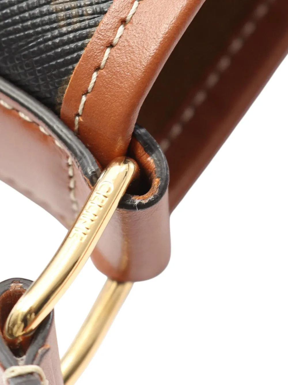 Celine Pre-Owned 2010-2025 Small Triomphe Coated Canvas bucket bag | Pre-Owned | Image 2