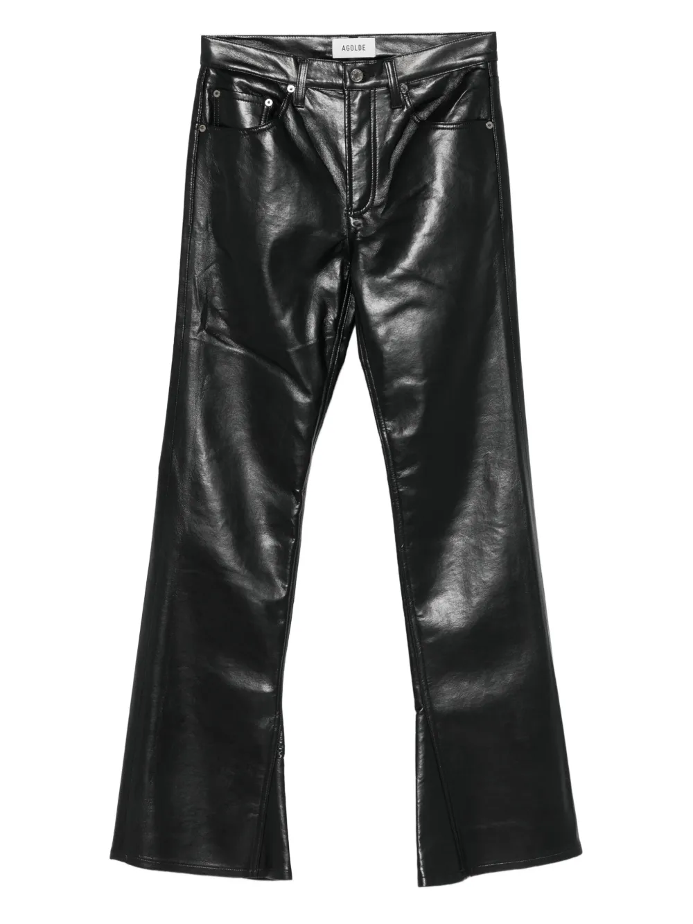 AGOLDE five-pocket trousers | Black | Image 1