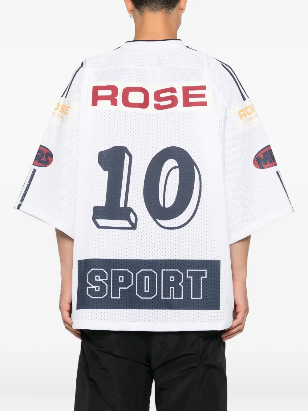 Martine Rose Oversized Hockey Top In Multi