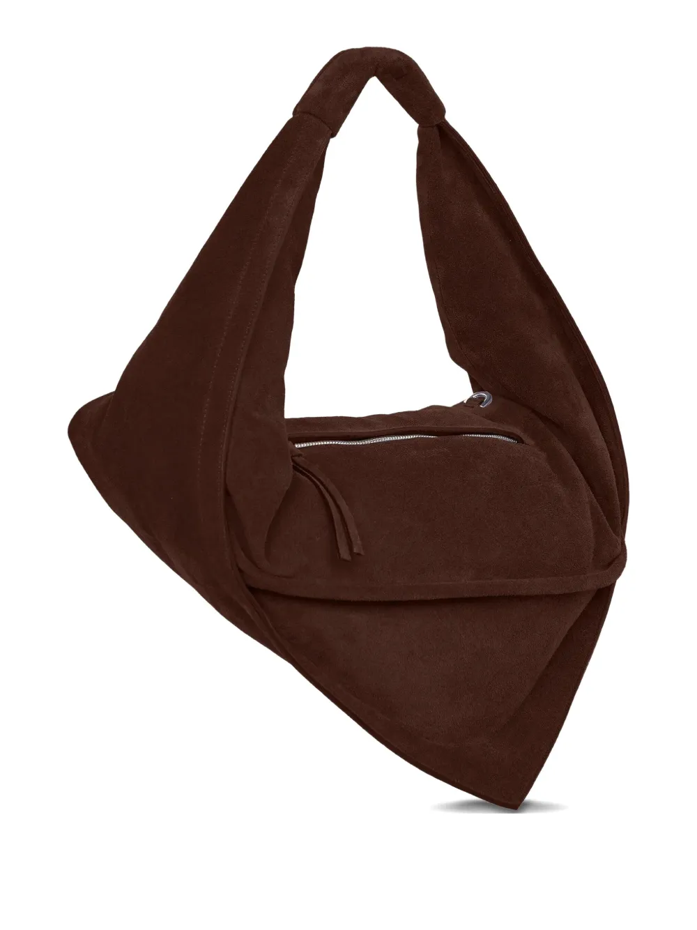Federico Cina Zip Tote Bag In Brown