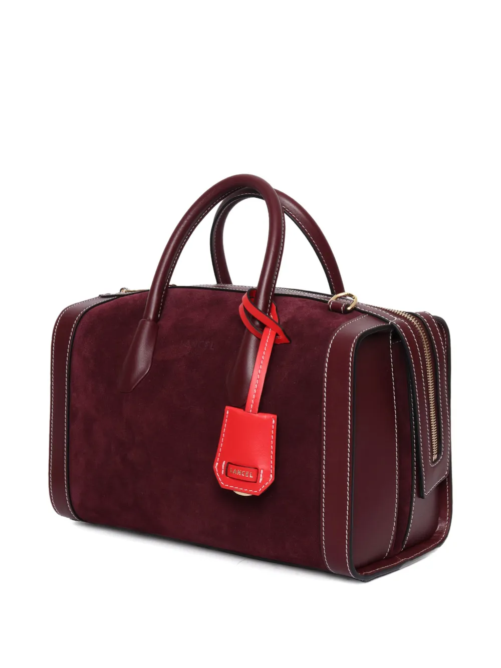 Lancel Borsa Da Bowling S In Red