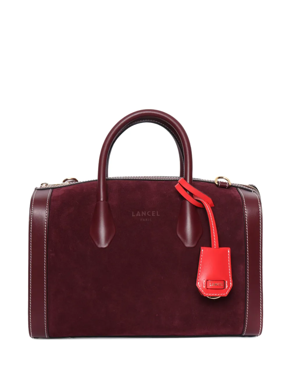 Lancel Borsa Da Bowling S In Red