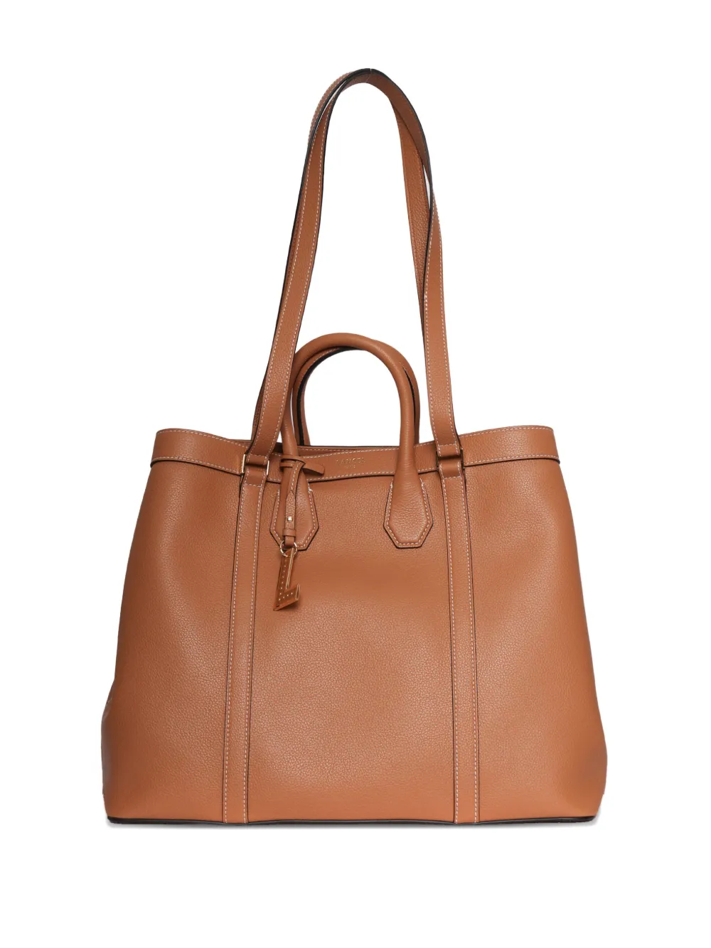 Lancel leather tote bag - Bruin
