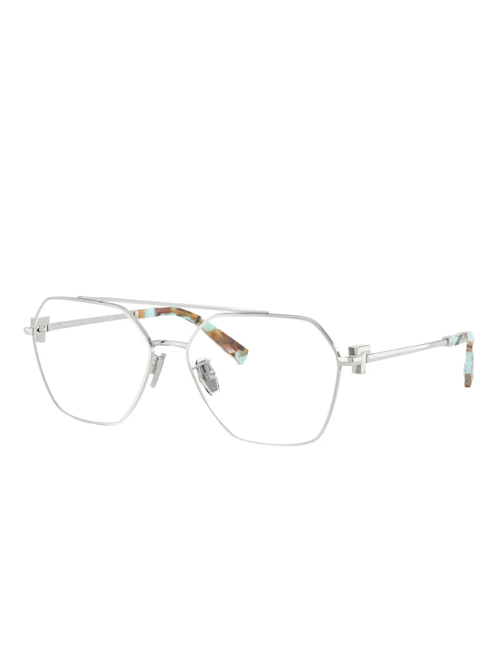Tiffany & Co Eyewear geometric-frame glasses | Men | Image 2