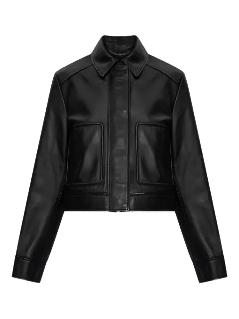 Maison Kitsuné leather jacket