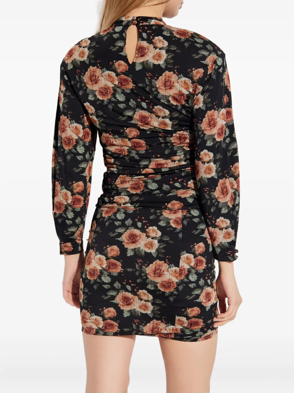 IRO Gesmockte bikinitop Zwart