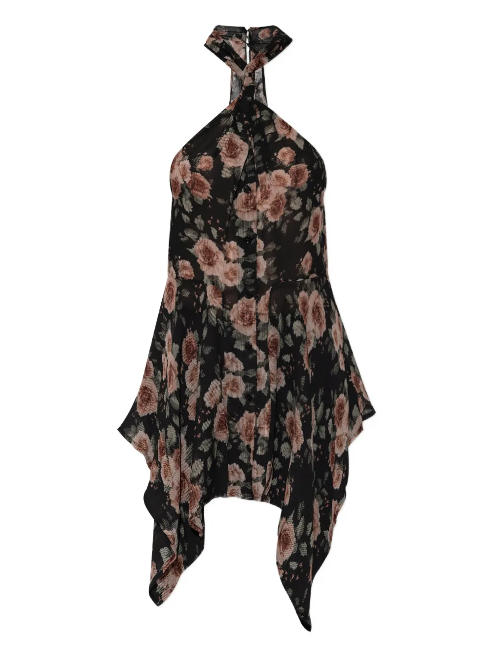 IRO Lassan floral-print top | Black | Image 1