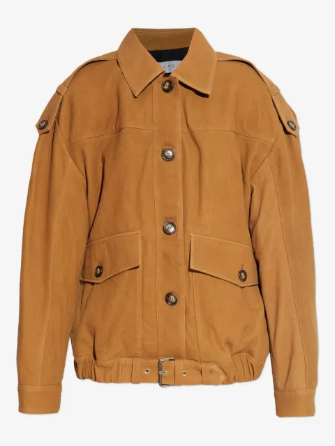 IRO button suede jacket