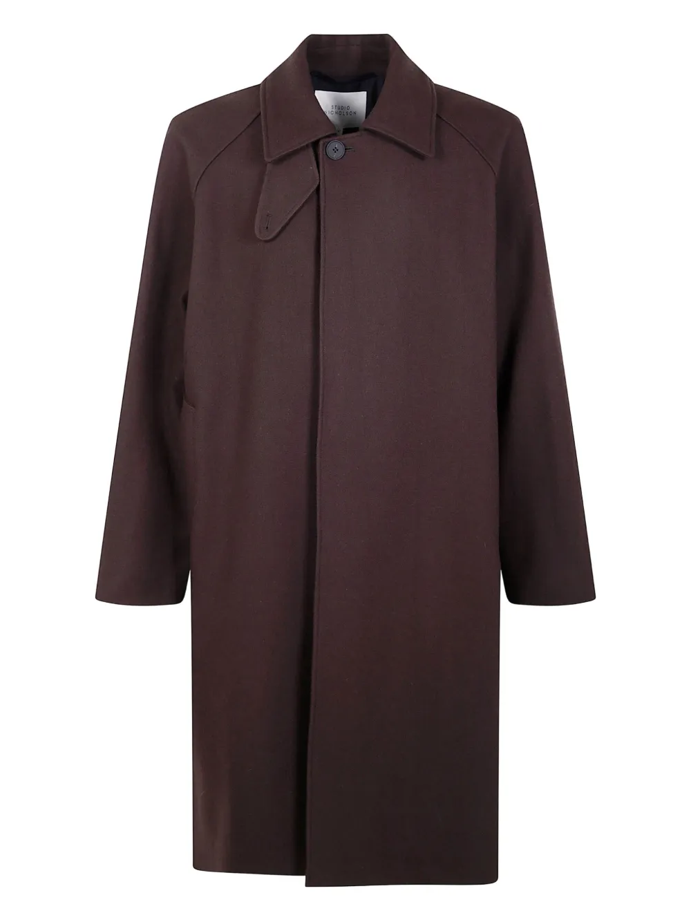 Studio Nicholson Cabo button coat | Brown | Image 1