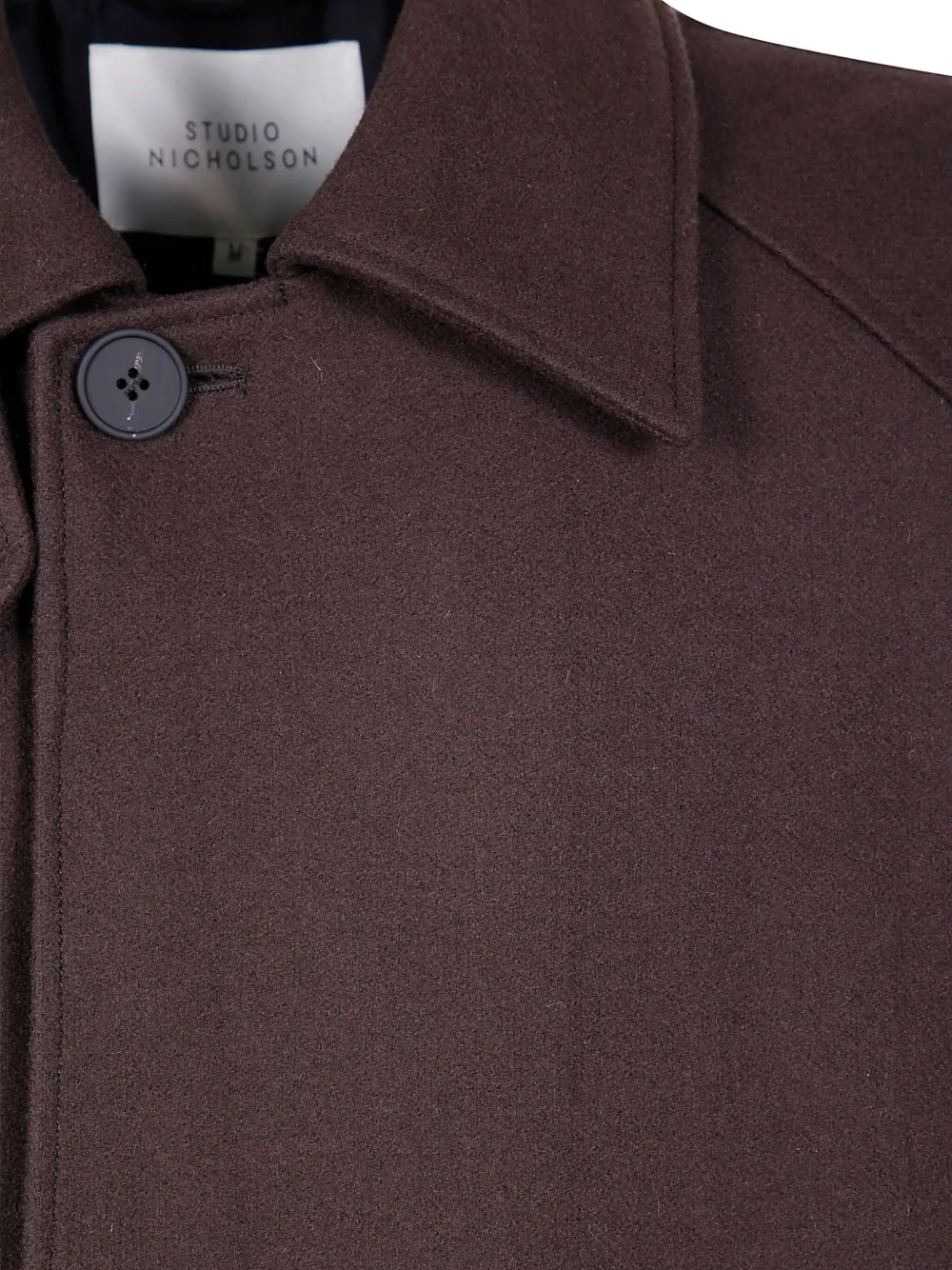 Studio Nicholson Cabo jas met knopen Bruin