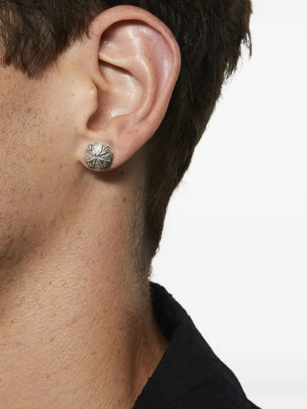 Emanuele Bicocchi pendientes Shield | plateado | Image 1