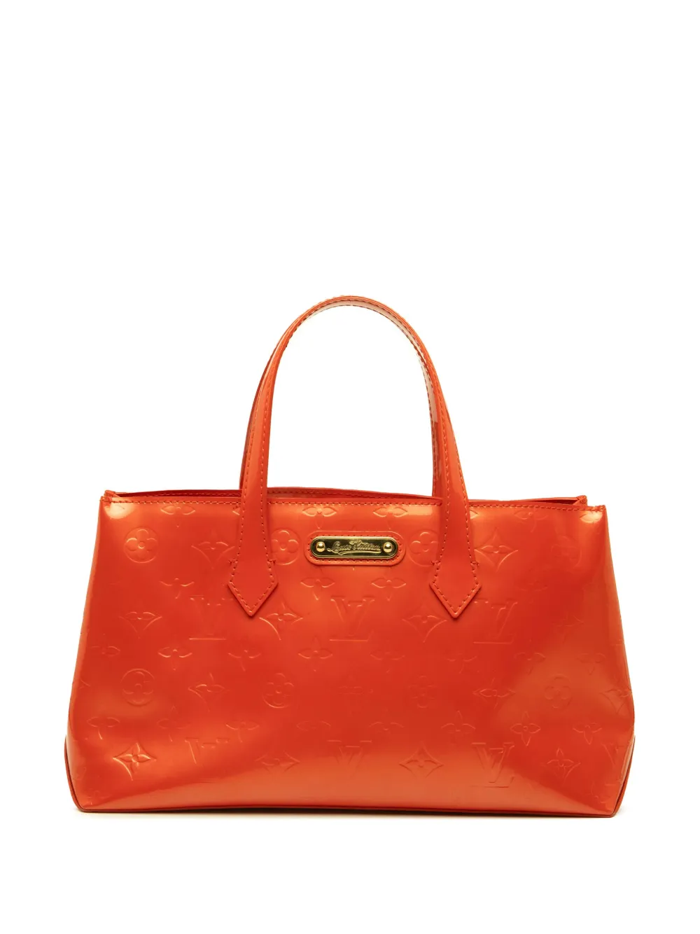 Louis Vuitton Pre-Owned 2009 Monogram Vernis Wilshire PM handbag - Rosso