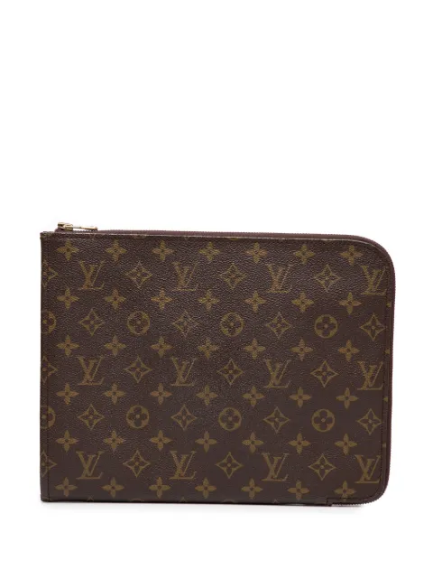 Louis Vuitton Pre-Owned bolsa de mano con monograma Poche-Documents Portfolio 30 1987