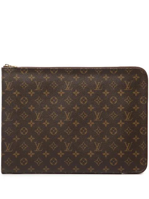 Louis Vuitton Pre-Owned bolsa Monogram Poche Documents Portfolio2004