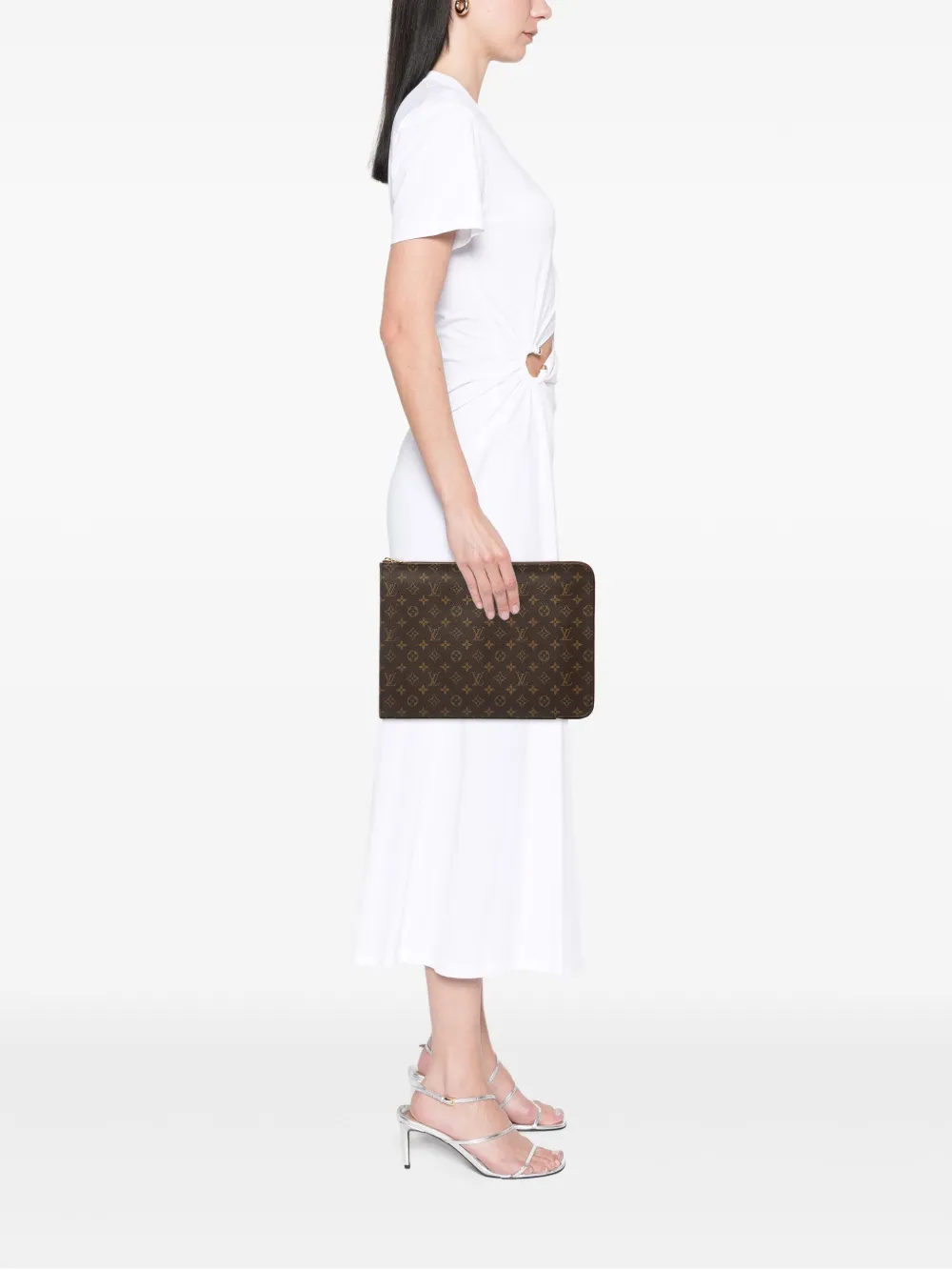 Louis Vuitton Pre-Owned bolsa Monogram Poche Documents Portfolio2004 | Estilos de archivo | Image 2