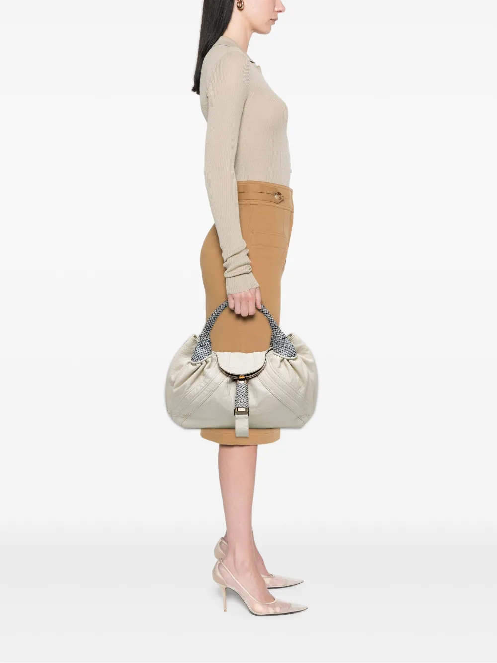 Fendi Pre-Owned 2000-2010 Leather Spy handbag | Pre-Owned | Image 2